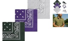 Novelty Paisley Large Bandanas 12 Pack 100 Cotton 22 22in 3 Urban Classic