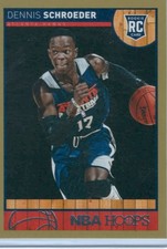2013-14 Hoops #277 Dennis Schroeder Gold