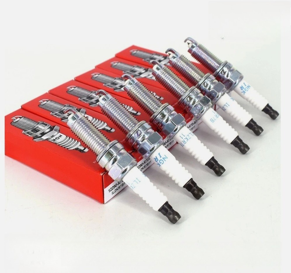 6PCS NEW NGK Iridium Spark Plugs For 12290-R70-A01 ILZKR7B11