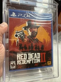 Red Dead Redemption II PS4 CGC 10 A++ Factory Sealed Y-Fold Graded Rockstar Rare