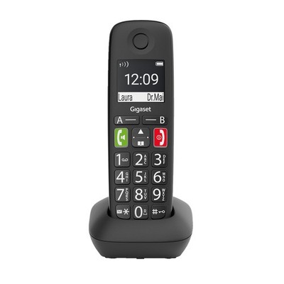 GIGASET E290 HX Mobilteil, Schwarz