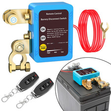 Remote Battery Disconnect Switch 12V, 240A, Upgrade Smart Voltage Car Kill Switc