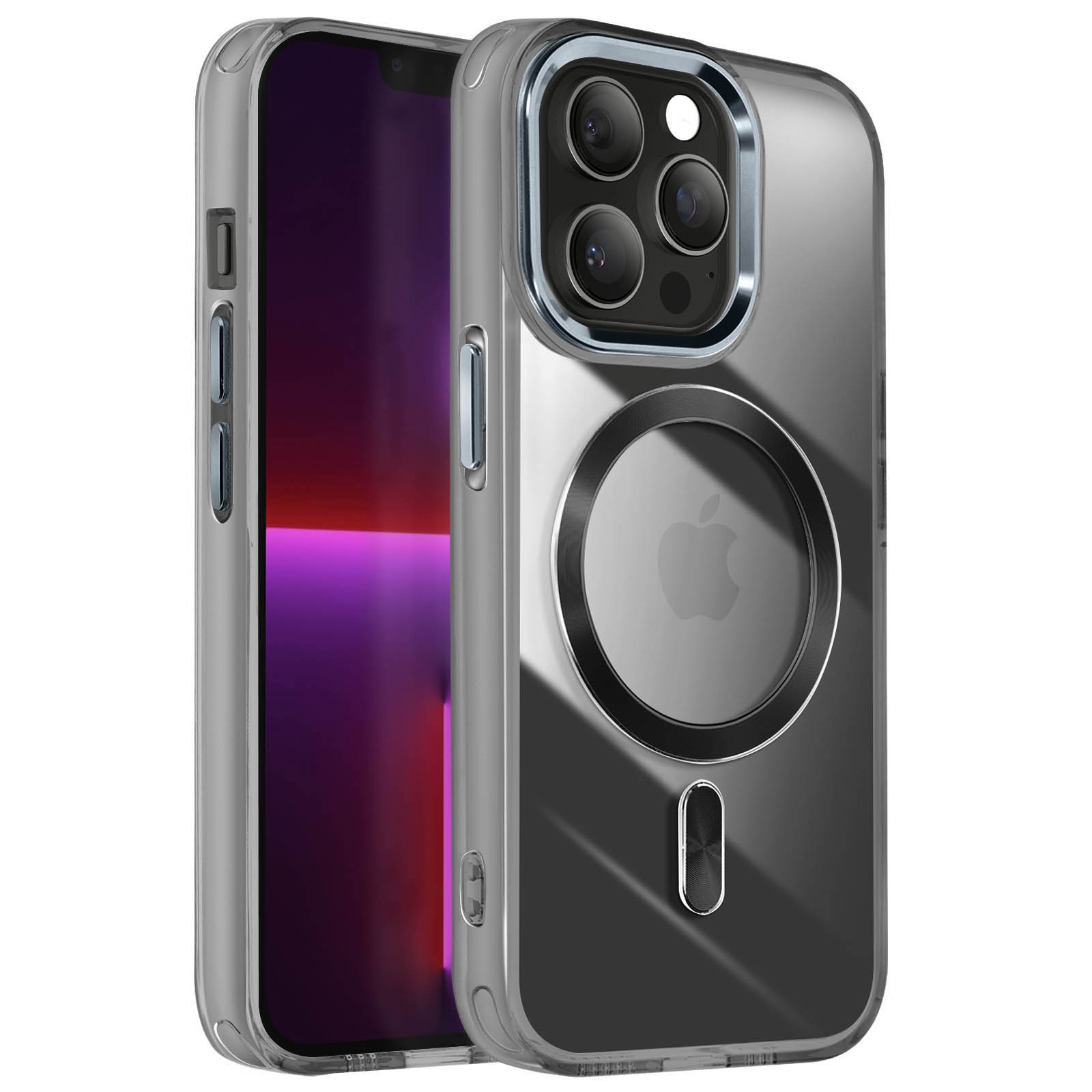 Coque iPhone 13 Pro Max Avizar rigide premium finition cristal transparente