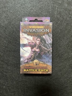 WARHAMMER INVASION THE CARD GAME POWER FRAGMENTS BATTLE PACK NEW