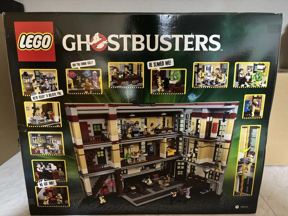 LEGO 75827 Ghostbusters Firehouse Headquarters 4634pcs New Sealed Rare - Image 2 of 3