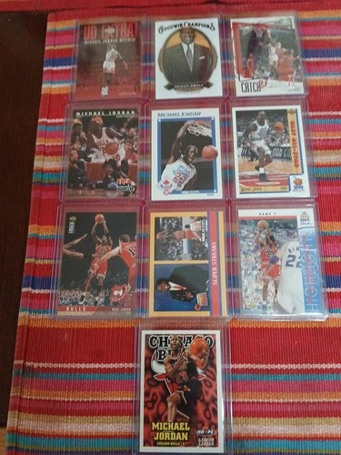 Michael Jordan Card Lot of 10 Cards