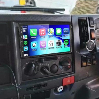 For Isuzu N Series (NNR/NPR/NPS/NQR) Truck CarPlay Android auto Head unit GPS BT