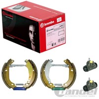 Brembo Bremsbacken Satz Hinten Passend FüR Dacia Logan Sandero Renault Clio Loga