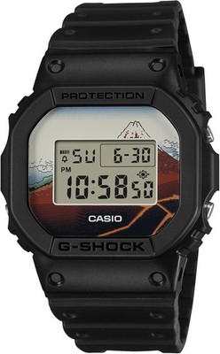 CASIO G-SHOCK DW-5600KHSH25-1JR Hokusai Sanpaku Rain Japan Made Limited Rare