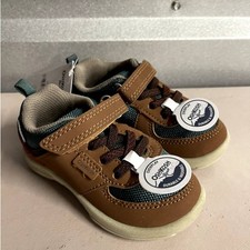 OshKosh B'gosh Boys' Sneakers Shoe - Size 6 Toddler Multi Lace up Strap Dex