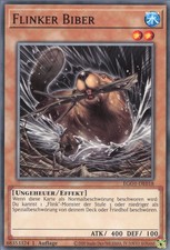 YuGiOh Flinker Biber EGO1-DE018 Common NM 1st