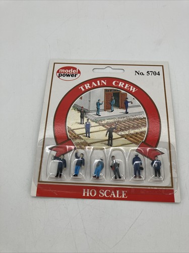Figuras de tripulación de tren modelo Power 5704 escala HO (juego de 6) | Zustand: New
