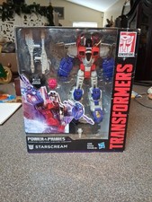 Hasbro Transformers POTP Power of the Primes Voyager Class Starscream Figure Jet