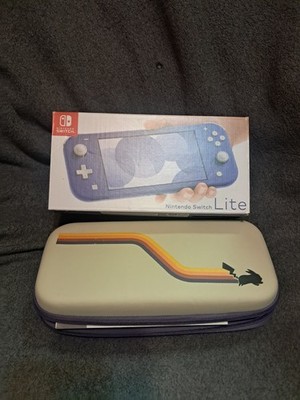 Nintendo Switch Lite HDH-001 Handheld Console - 32GB - Blue with a PowerA Case