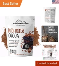 Dutch Processed Cocoa Powder 8 oz Extra Rich Cocoa Flavor, Unsweetened, 22-24...