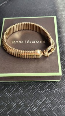 14 Karat Gold und 925 Sterling Silber Ross Simons Armband - 26,5 g