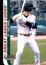 2023 Great Lakes Loons Choice #26 Jake Vogel Newport Beach California CA NM Card
