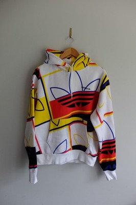 adidas Originals AOP Graphic Multicolored P/O Hoody M * leichte Spuren