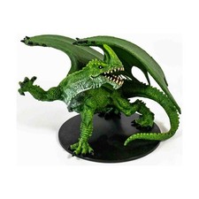 Pathfinder Battles Legends of Golarion Gargantuan Green Dragon #2 NM
