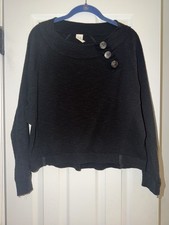 We the Free People - Free People Dark Grey sweater/ Top Size XS EUC