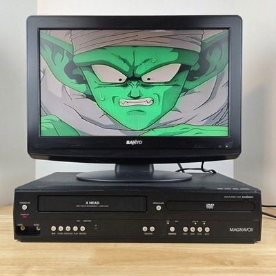 DV220MW9 Magnavox VCR DVD Combo 4 Head VHS Player - For Repair - No Remote