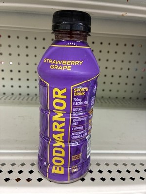 BODYARMOR Strawberry Grape Sports Drink 16 fl oz Electrolytes  pack 12