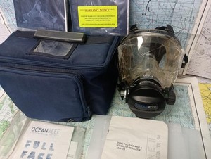 Boaters' Resale Shop of TX 2601 1705.01 NEPTUNE II FULL FACE DIVING MASK KIT
