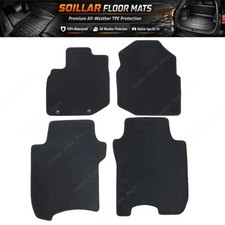 For 2011 2012 2013 Honda Fit Front-rear Velour Floor Mats Carpet Replacement