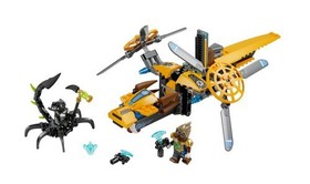LEGO LEGENDS OF CHIMA: Lavertus' Twin Blade (70129), Pre-owned, Complete, No Box