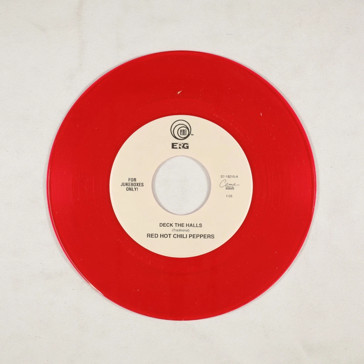 Red Hot Chili Peppers Single 45 RPM Speed Vinyl Records for sale