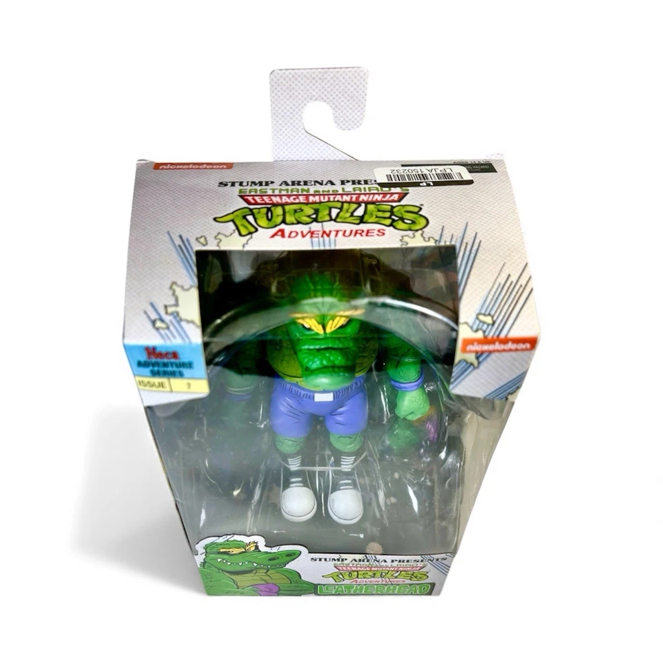 NECA TMNT Teenage Mutant Ninja Turtles Adventures Serie Edición 7 Leatherhead. D4 Foto 2 de 4