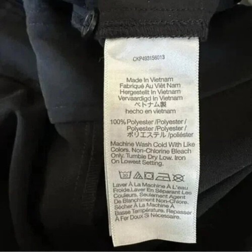 Madewell Utility Jumpsuit Womens Tie-Waist Straight-Leg Black Size 2 NEW - Picture 9 of 9