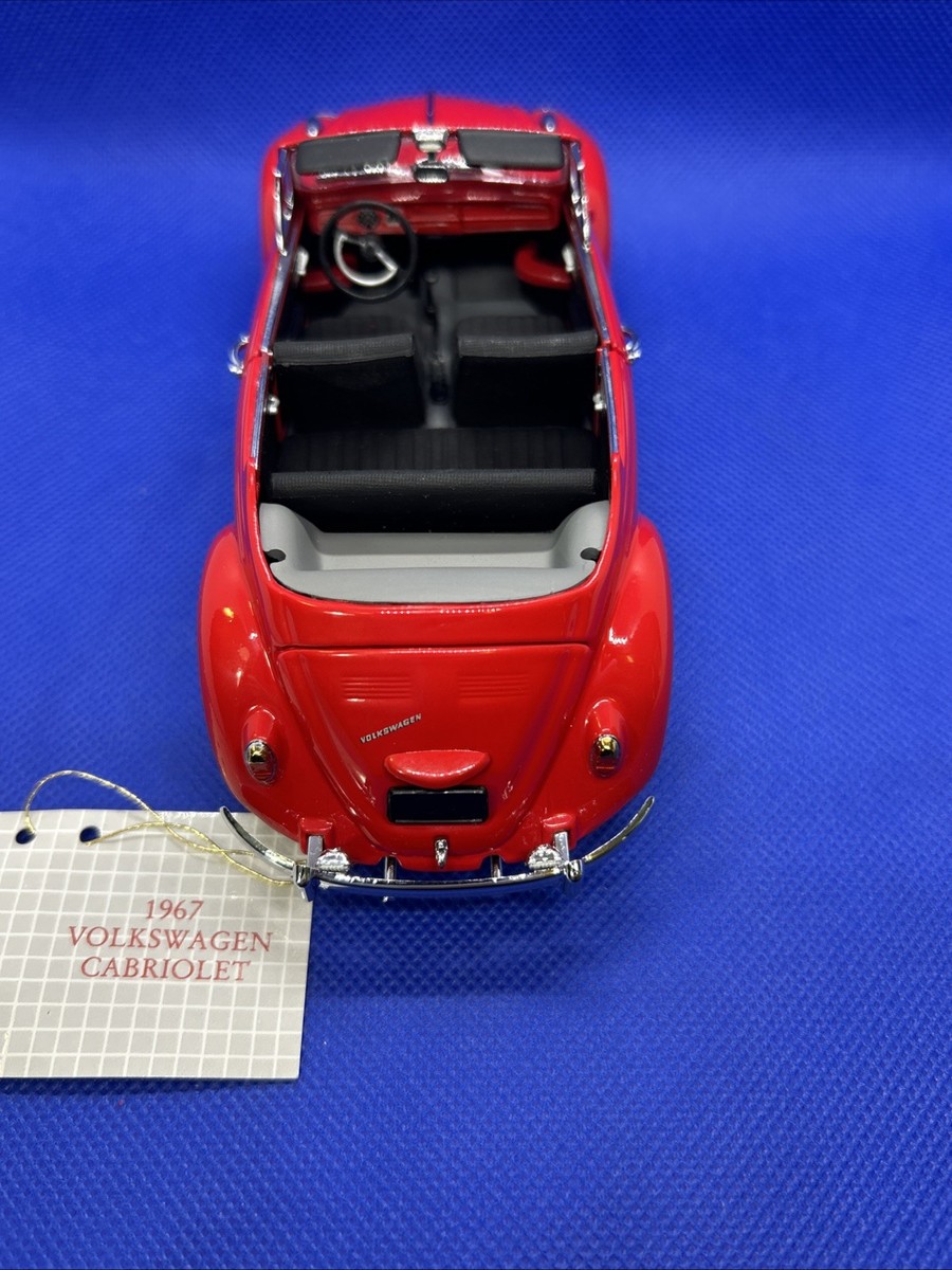 Franklin MINT 1967 VOLKSWAGEN Cabriolet Red 1 24 Scale for
