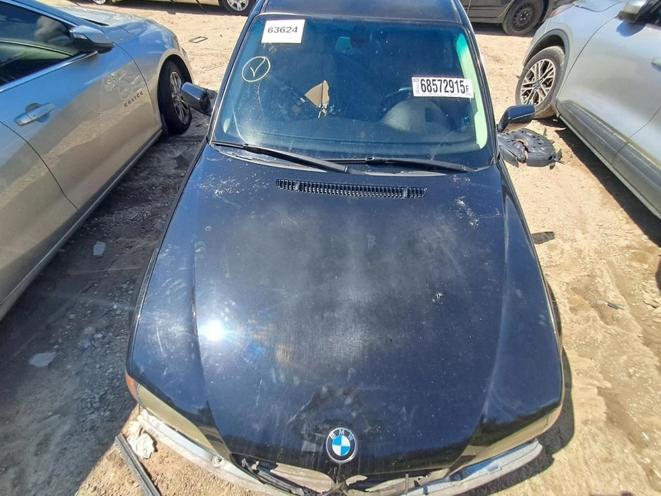 2005 BMW 330CI Driver Rear Door Black Used 4DR Sedan Local Pickup Only - Image 3 of 4