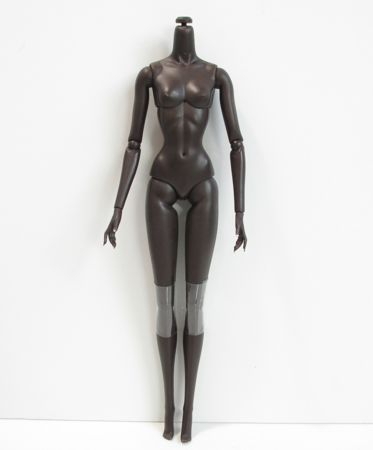 Аксессуары для кукол Integrity Toys Nu Face NF 3.0 Nubian Doll Body Fashion Royalty 12.5"