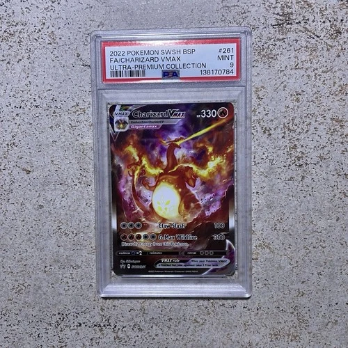 Charizard Vmax BSP Promo SWSH261 Pokemon Card PSA 9 MINT