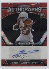 2024 Panini Prizm Draft Picks Red Ice Jordan Whittington #DPA-JWN Auto rf2