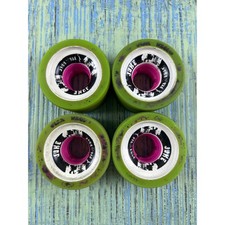 Ruedas Atom Juke 93A 59MM X 38MM JUEGO DE 4 USADAS SLIM Roller Skate Derby