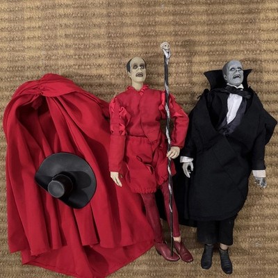 Sideshow  PHANTOM OF THE OPERA MASK OF THE RED DEATH 1/6th Lot Of 2 Figures!