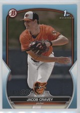 2023 Bowman Draft Sky Blue 287/499 Jacob Cravey #BD-189 ut4