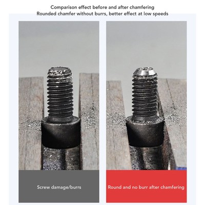 Faden Burr Remover Deburring Champ Tool 1/4 Zoll Hex Shank 3-20 Mm 5-25 Mm Für