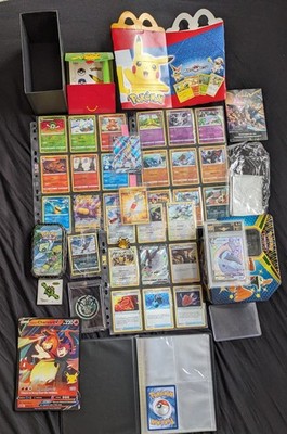 Pokemon Karten Sammlung Glurak Bundle V Vmax Gold Pikachu AP Grading 9 Lapras