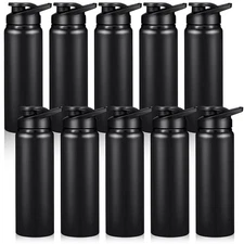 Chengu 10 Pcs 24oz Reusable Aluminum Water Bottle Bulk Operation Christmas Ou...