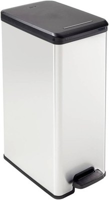 Curver Deco Bin Slim 40L mit Pedal, aus Kunststoff REDUZIERT TOP PREIS