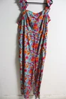 Boohoo Womens Light Floral Jumpsuit Romper - Multi - Size 22 (m7)