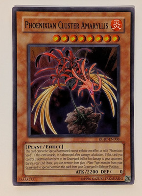 Phoenixian Cluster Amaryllis RGBT-EN006 Raging Battle Unlimited SUPER RARE (NM)