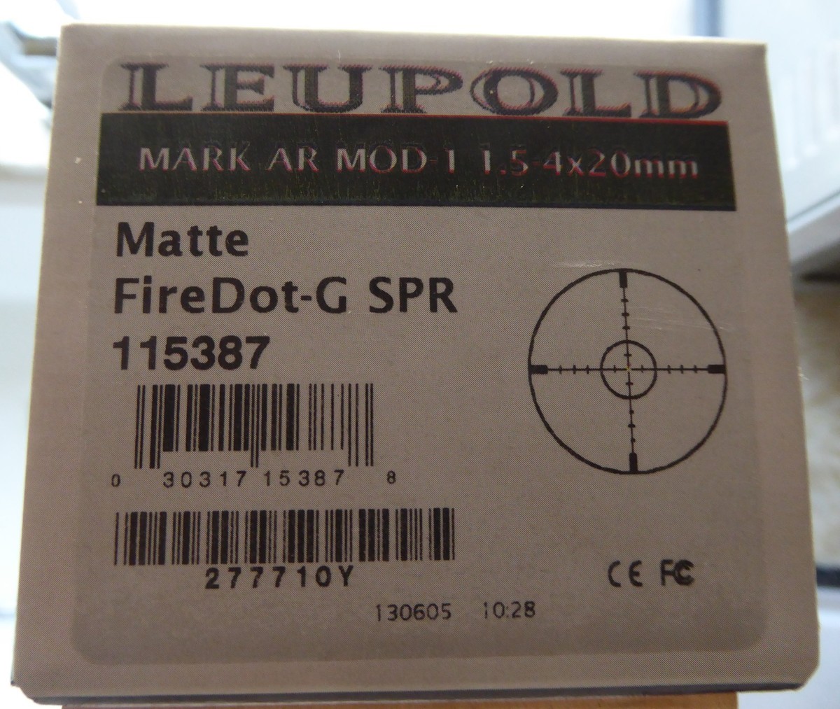 Leupold Mark AR MOD 1.5-4x20 Rifle Scope for sale online | eBay