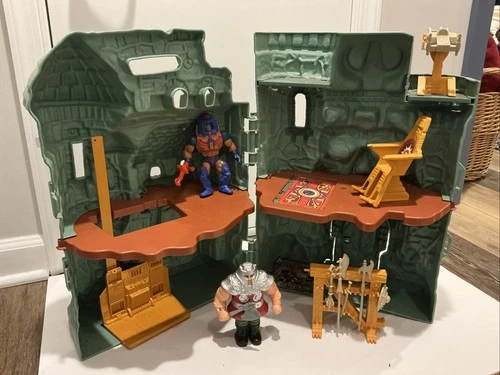 CASTLE GRAYSKULL Vintage 1981 MOTU He-man Masters of the Universe Near Complete