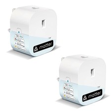 EIGHTREE Matter Smart Plug with Energy Monitoring, Mini WiFi Plug Works