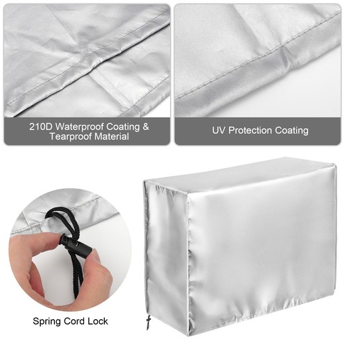 Window Air Conditioner Cover Waterproof Outdoor AC Unit Cover Condenser Defender - Picture 3 of 9